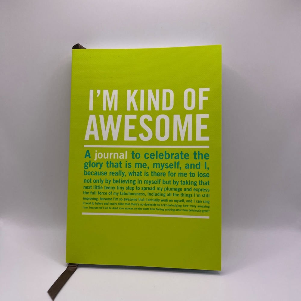 A journal that highlights all the things you should celebrate about yourself.